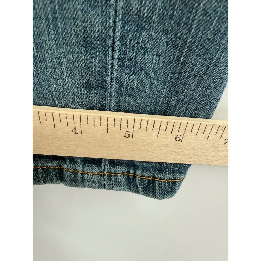 Levis 511 Jeans Men 33x30* Blue Slim Fit Fade Distressed Denim Pants (Tag 33x32)